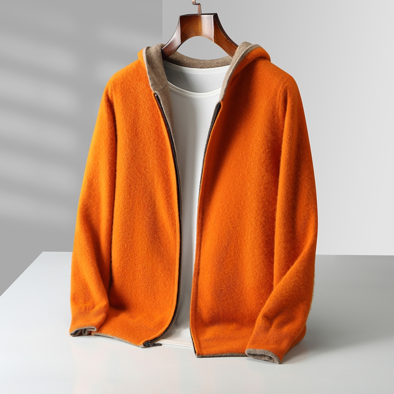 Wool Coat Peacoat - Autunno e inverno nuovi uomini double-face