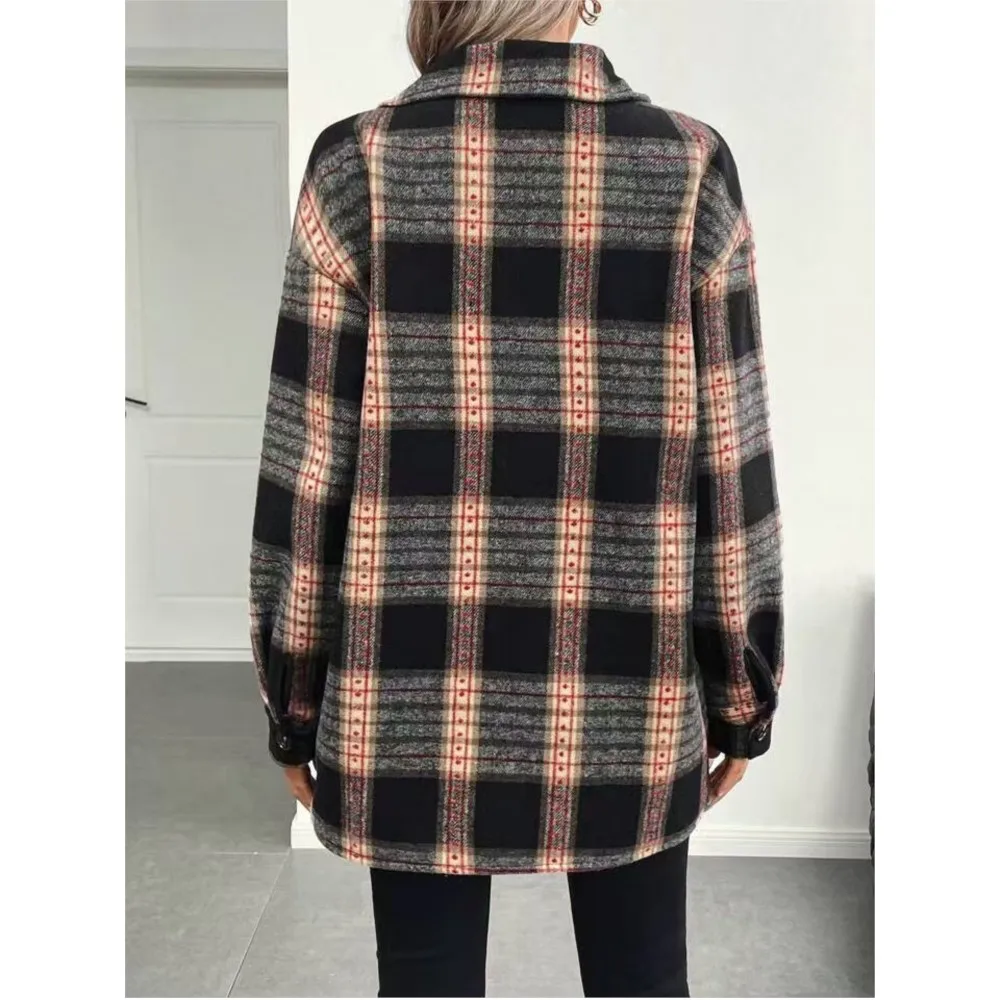 Cappotto a maniche lunghe in f - Flannel Shirt Lined recensione e prezzo