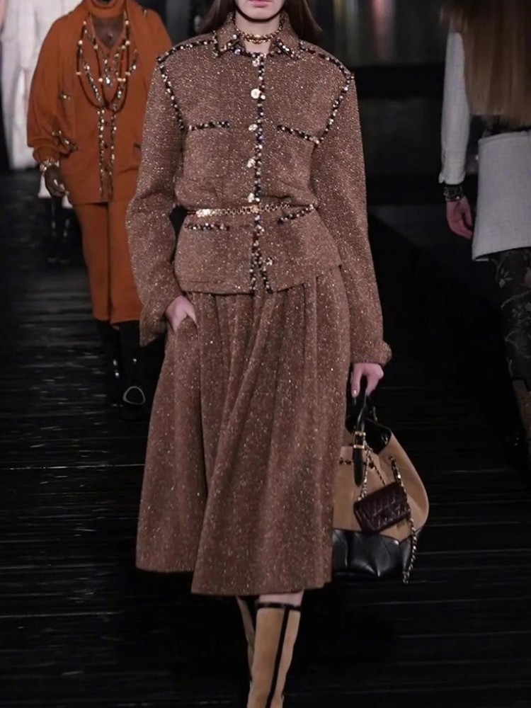 Completo Elegante da Donna con - Wool Coat Peacoat recensione e prezzo