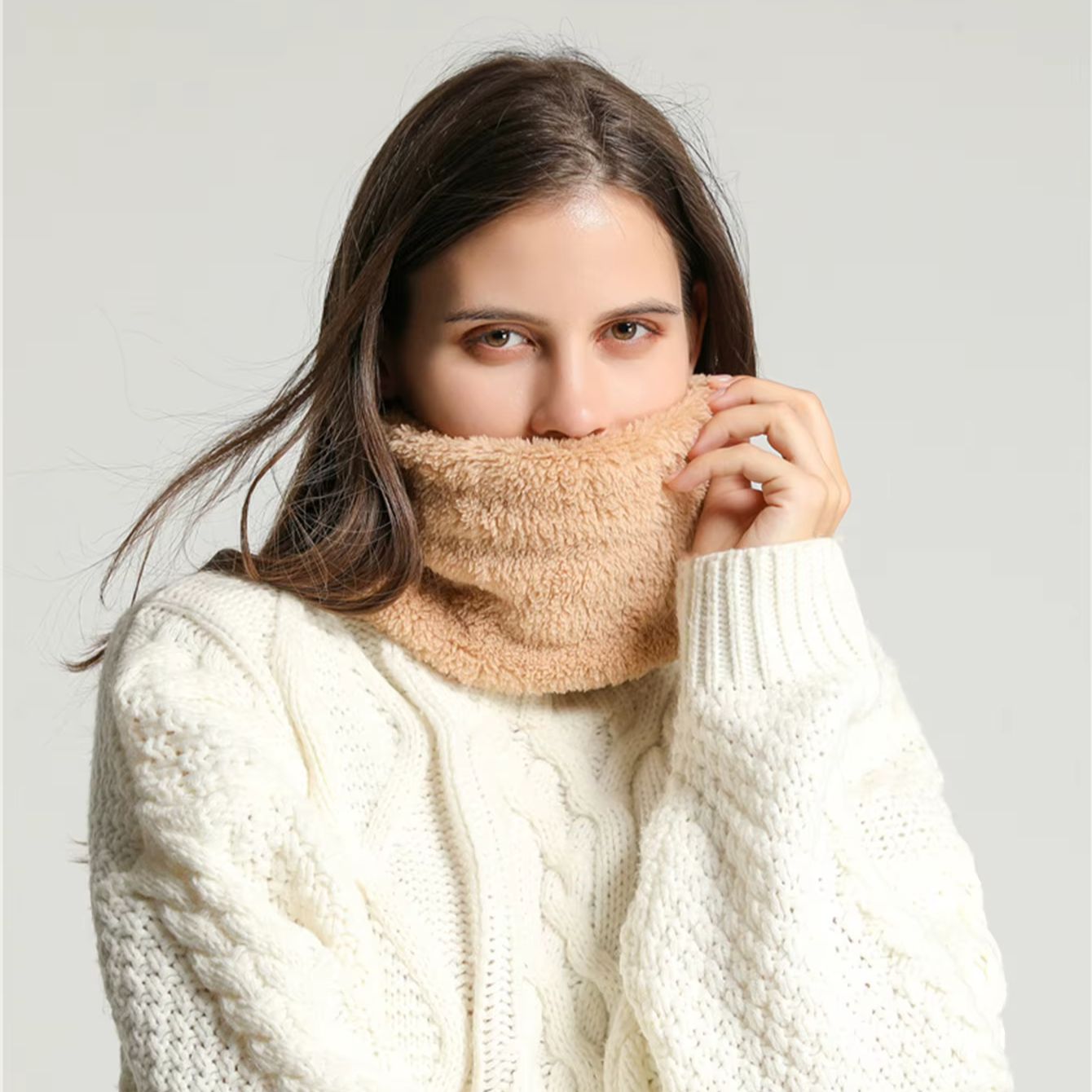 Scaldacollo in pile corallo, m - Neck Gaiter Fleece recensione e prezzo